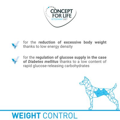 Concept For Life Veterinary Diet Weight Control - Pets Supplies